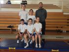 Gimnastika - 1. Mjesto Na upan. Natjecanju / FILIP NOVAK, PARIS POSAVEC, ROKO KNEEVI, DOMINIK VIDOVI, DARIO RADEK.
Voditelj: Matija Horvat, Prof.