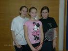 Badminton-Ana Rob, Lorena Koak, Hana Janui